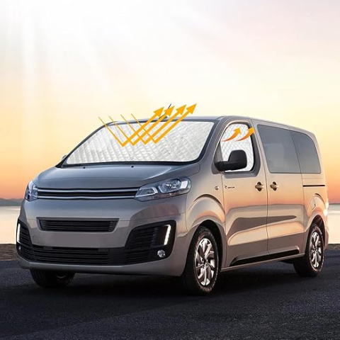3x Maty Termiczne na Szyby Osłona do Citroen Dispatch i Vauxhall Vivaro 3x Maty Termiczne na Szyby Osłona do Citroen Dispatch i Vauxhall Vivaro