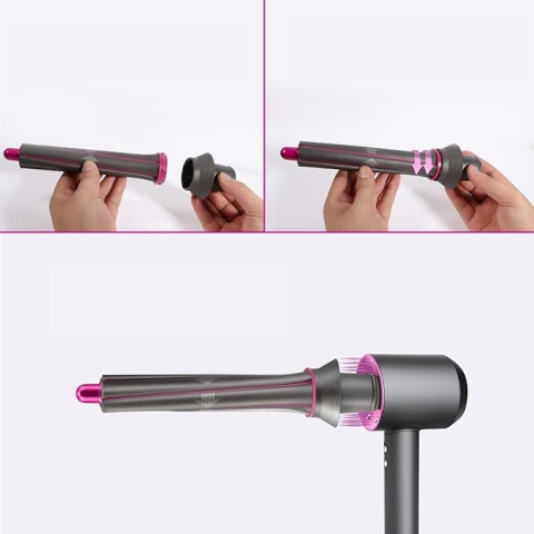Adaptery Końcówki do Suszarki Dyson Supersonic Lokówka - Zestaw 2 szt. Adaptery Końcówki do Suszarki Dyson Supersonic Lokówka - Zestaw 2 szt.