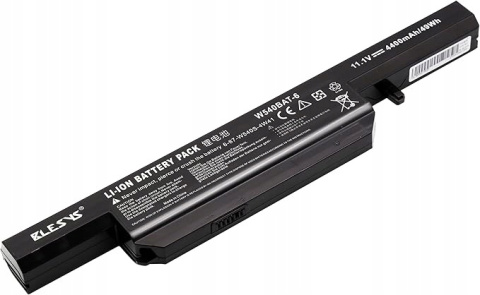 Bateria do laptopa 11.1V 4400mAh 48Wh dla CLEVO W540, W550, W51SU Bateria do laptopa 11.1V 4400mAh 48Wh dla CLEVO W540, W550, W51SU