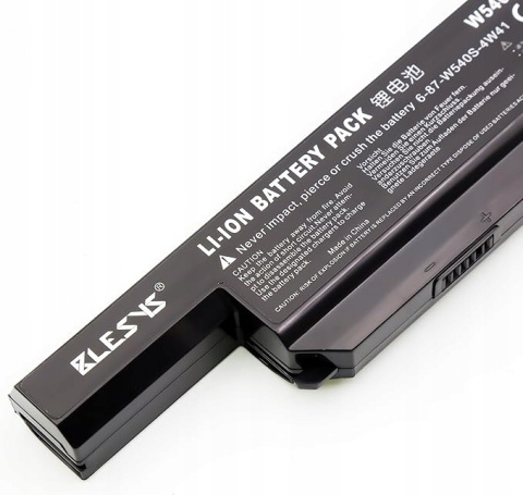 Bateria do laptopa 11.1V 4400mAh 48Wh dla CLEVO W540, W550, W51SU Bateria do laptopa 11.1V 4400mAh 48Wh dla CLEVO W540, W550, W51SU