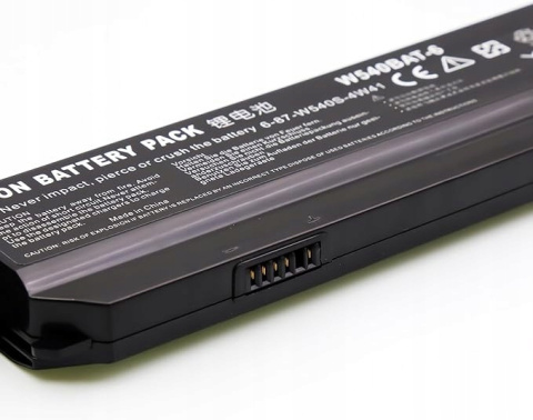 Bateria do laptopa 11.1V 4400mAh 48Wh dla CLEVO W540, W550, W51SU Bateria do laptopa 11.1V 4400mAh 48Wh dla CLEVO W540, W550, W51SU