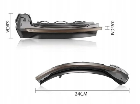 Kierunkowskazy LED Migacze do lusterka Audi A3, S3, RS3 (2013-2020) - 2szt.
