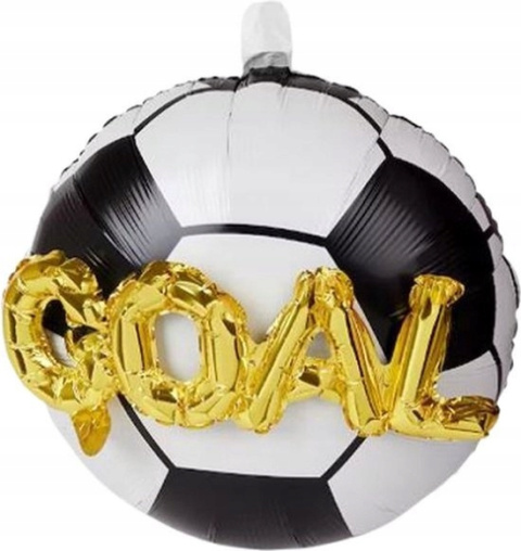 Balon foliowy Piłka nożna Football Goal 44cm Urodziny Mecz Piłkarz Balon foliowy Piłka nożna Football Goal 44cm Urodziny Mecz Piłkarz