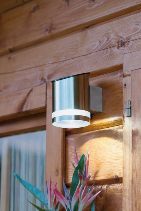 Eglo SOLAR Lampa Solarna LED STALOWA Eglo SOLAR Lampa Solarna LED STALOWA