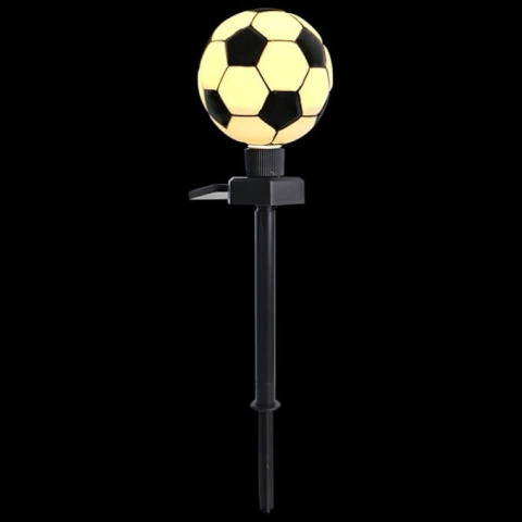 Lampa solarna LED Wbijana Piła Nożna Football do ogrodu Zewnętrzna Lampa solarna LED Wbijana Piła Nożna Football do ogrodu Zewnętrzna