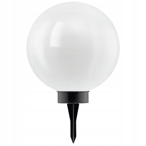 Lampa solarna kula 30 cm oprawa solarna ze szpikulcem EGLO Lampa solarna kula 30 cm oprawa solarna ze szpikulcem EGLO