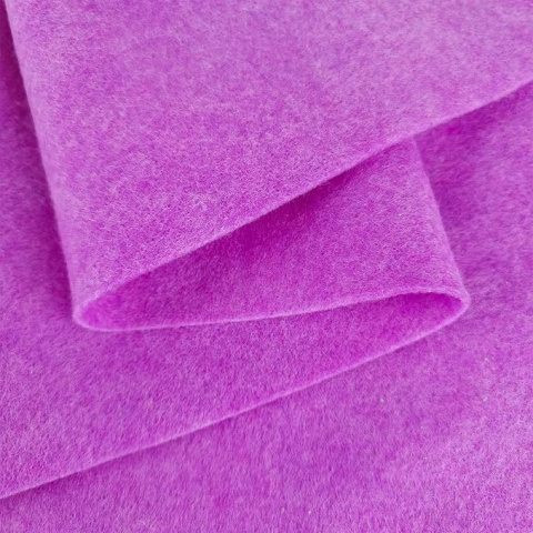 Miękka Tkanina Filcowa Jtnohx Color Filc 1,4 mm 90x90 cm - Jasna Magenta