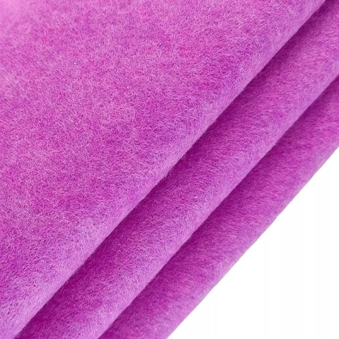 Miękka Tkanina Filcowa Jtnohx Color Filc 1,4 mm 90x90 cm - Jasna Magenta