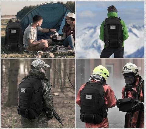 Plecak taktyczny Molle 30L do survivalu i podróży Jueachy Wodoodporny Plecak taktyczny Molle 30L do survivalu i podróży Jueachy Wodoodporny