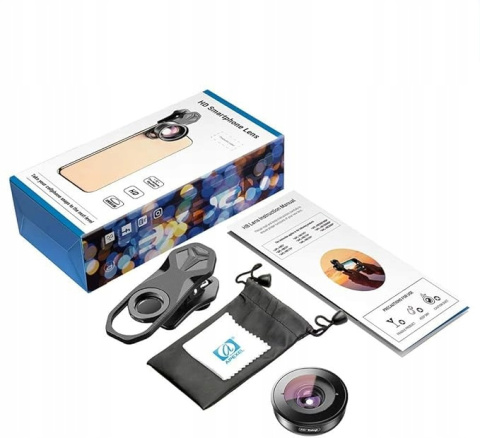 Profesjonalny Obiektyw MAKRO HD Lupa do Smartfona iPhone Samsung Huawei Profesjonalny Obiektyw MAKRO HD Lupa do Smartfona iPhone Samsung Huawei