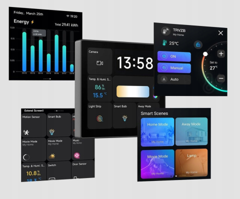 SONOFF NSPanel Pro - Inteligentny Panel Sterowania z Hubem Zigbee 3.0