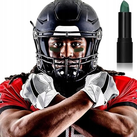 Sportowy sztyft Green Eye Black Baseball Piłka nożna Lacrosse HELLOWEN Sportowy sztyft Green Eye Black Baseball Piłka nożna Lacrosse HELLOWEN