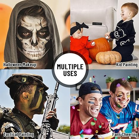 Sportowy sztyft Green Eye Black Baseball Piłka nożna Lacrosse HELLOWEN Sportowy sztyft Green Eye Black Baseball Piłka nożna Lacrosse HELLOWEN