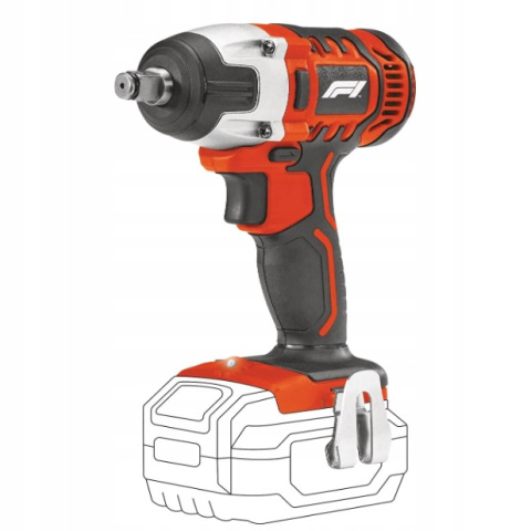 Akumulatorowa Wkrętarka Udarowa Klucz FORMULA 1 20V 220 Nm 2600 - 3300 rpm Akumulatorowa Wkrętarka Udarowa Klucz FORMULA 1 20V 220 Nm 2600 - 3300 rpm