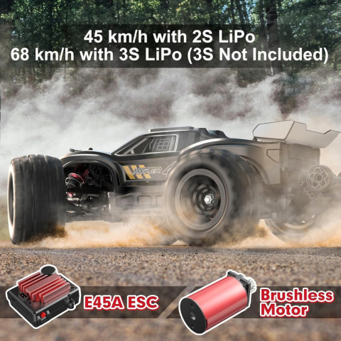 Bezszczotkowy Samochód Zdalnie Sterowany HYPER GO H16BM 1/16 RTR Bezszczotkowy Samochód Zdalnie Sterowany HYPER GO H16BM 1/16 RTR