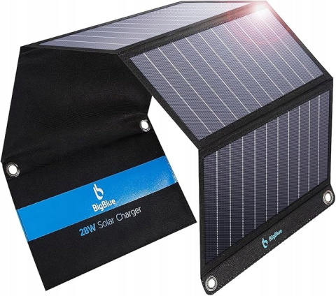 Przenośna Ładowarka Solarna 2 Porty USB Wodoszczelny Panel Słoneczny Przenośna Ładowarka Solarna 2 Porty USB Wodoszczelny Panel Słoneczny