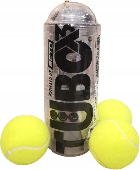 TuboX3 Crystal + Pompka BETO - Regeneracja piłek tenisowych TuboX3 Crystal + Pompka BETO - Regeneracja piłek tenisowych