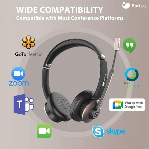 Zestaw słuchawkowy Bluetooth z mikrofonem BT782G Zestaw słuchawkowy Bluetooth z mikrofonem BT782G