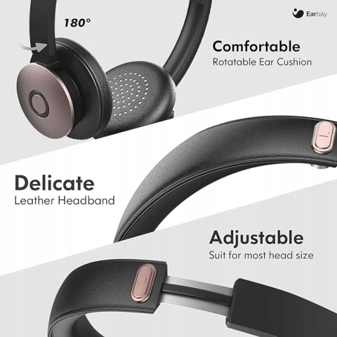 Zestaw słuchawkowy Bluetooth z mikrofonem BT782G Zestaw słuchawkowy Bluetooth z mikrofonem BT782G