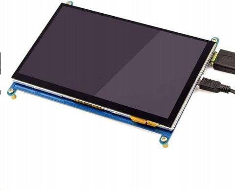 ELECROW Raspberry pi 4, 7-calowy monitor dotykowy 1024x600 ELECROW Raspberry pi 4, 7-calowy monitor dotykowy 1024x600
