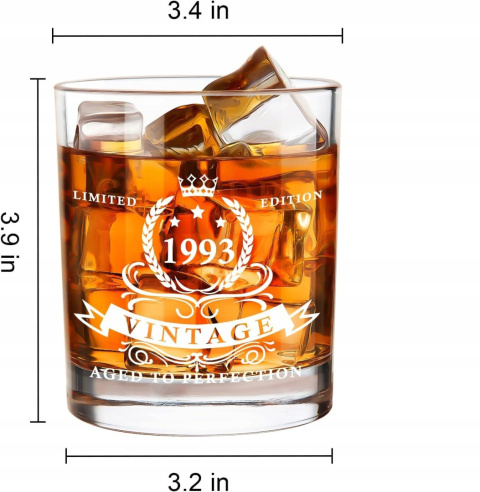 Szklanka do whisky 1993 LIGHTEN LIFE