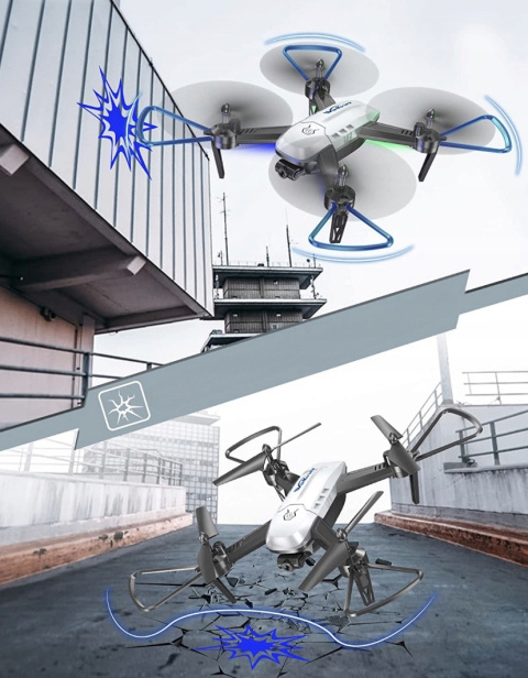 Wipkviey Dron T6 z kamerą 1080p HD, WiFi FPV Wipkviey Dron T6 z kamerą 1080p HD, WiFi FPV