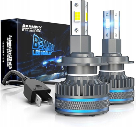 Żarówki LED H7 18000lm 6000K 100W wysokiej mocy reflektory samochodowe Żarówki LED H7 18000lm 6000K 100W wysokiej mocy reflektory samochodowe