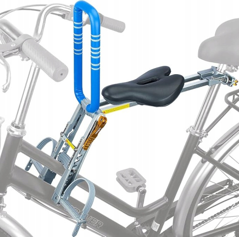 Fotelik rowerowy dla dzieci Montowany na ramę Roweru Siodełko dziecięce Fotelik rowerowy dla dzieci Montowany na ramę Roweru Siodełko dziecięce