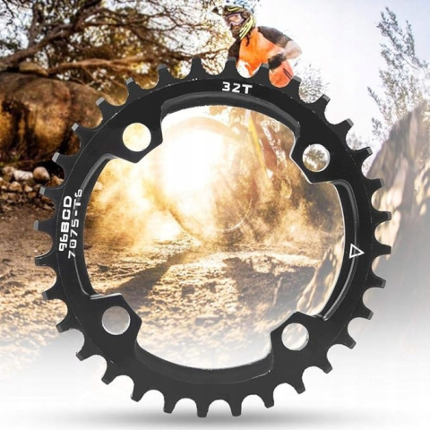 VGEBY Pierścień łańcucha rowerowego 32/34 / 36T 96BCD VGEBY Pierścień łańcucha rowerowego 32/34 / 36T 96BCD