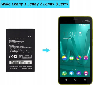 WIKO 3702 bateria kompatybilna z Wiko Lenny 1 Lenny 2 Lenny 3
