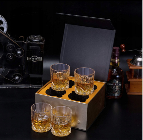 ZESTAW DO WHISKEY SZKLANKI PREZENT DZIEŃ OJCA HIT