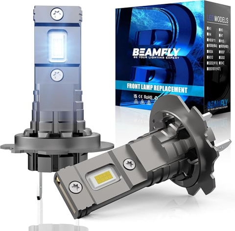 Żarówki LED H7 20000lm Halogeny samochodowe 6000K Białe światło Żarówki LED H7 20000lm Halogeny samochodowe 6000K Białe światło