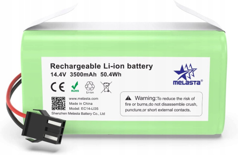 Akumulator litowo-jonowy Melasta EC14-LI35 3500 mAh 1 szt. Akumulator litowo-jonowy Melasta EC14-LI35 3500 mAh 1 szt.