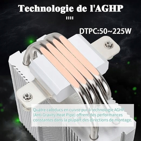 Chłodzenie procesora powietrzem Thermalright AX120SE Chłodzenie procesora powietrzem Thermalright AX120SE