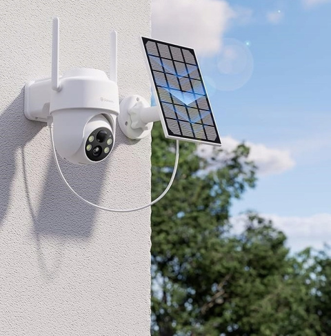 Kamera do monitoringu zewnętrznego 2K z funkcją detekcji ruchu Wi-Fi IP65 Kamera do monitoringu zewnętrznego 2K z funkcją detekcji ruchu Wi-Fi IP65