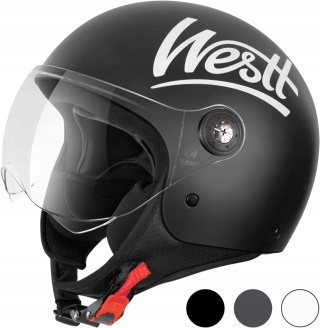 Kask motocyklowy z wizjerem certyfikat ECE rozmiar M