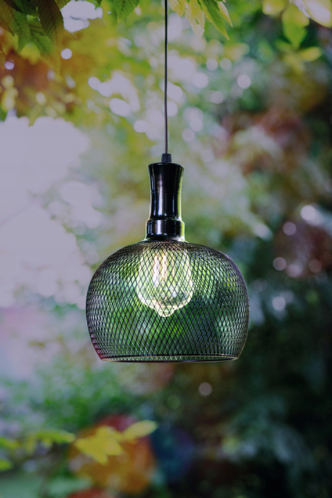 Lampa solarna wisząca EGLO LED DEKO klosz AŻUR Lampa solarna wisząca EGLO LED DEKO klosz AŻUR