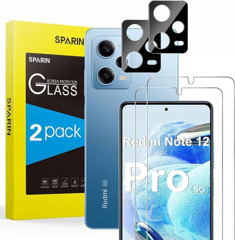 SPARIN Folii Ochronnej kompatybilnej z Xiaomi Redmi Note 12 Pro 5G SPARIN Folii Ochronnej kompatybilnej z Xiaomi Redmi Note 12 Pro 5G