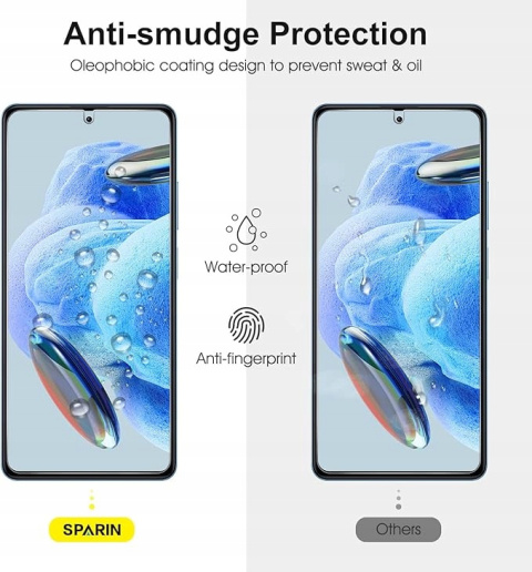 SPARIN Folii Ochronnej kompatybilnej z Xiaomi Redmi Note 12 Pro 5G SPARIN Folii Ochronnej kompatybilnej z Xiaomi Redmi Note 12 Pro 5G