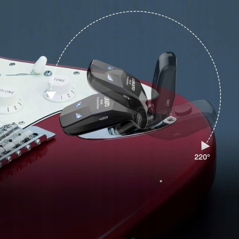 Gitarowy System Bezprzewodowy 2,4 GHz Odbiornik LEKATO WS80