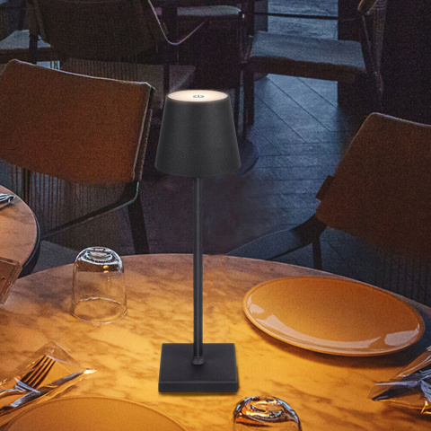 LAMPKA BIURKOWA BEZPRZEWODOWY DOTYK USB LED 5600mAh 5W 38CM
