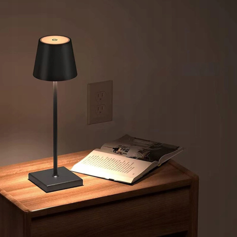 LAMPKA BIURKOWA BEZPRZEWODOWY DOTYK USB LED 5600mAh 5W 38CM