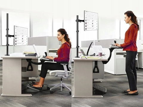 Uchwyt do ekranu Stojak na monitor 13-27'' do biurka Regulowany MD6821 Uchwyt do ekranu Stojak na monitor 13-27'' do biurka Regulowany MD6821