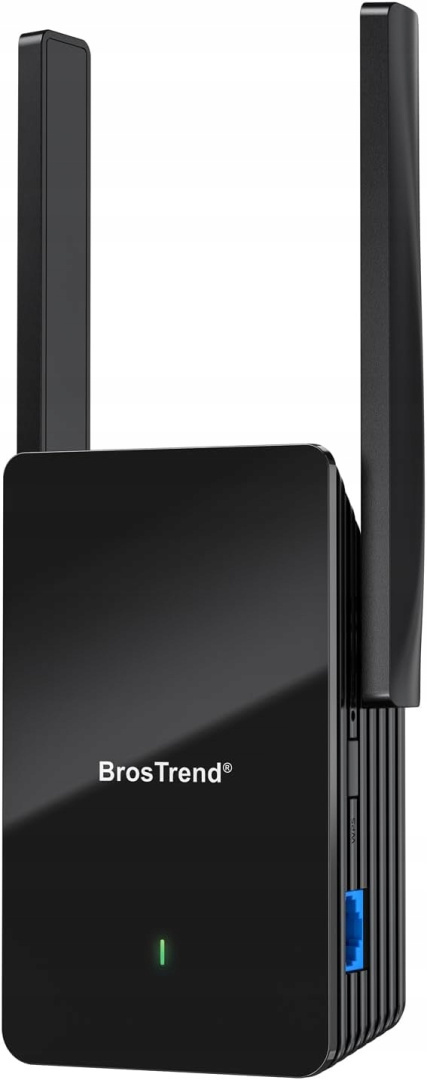 Wzmacniacz sygnału WiFi BrosTrend 6 AX1500 port gigabitowy dwuzakresowy Wzmacniacz sygnału WiFi BrosTrend 6 AX1500 port gigabitowy dwuzakresowy