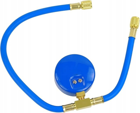 Wąż z manometrem i zaworem ACME Miernik klimatyzacji R290/R600A - 600 PSI Wąż z manometrem i zaworem ACME Miernik klimatyzacji R290/R600A - 600 PSI