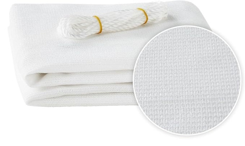 Żagiel przeciwsłoneczny HDPE 2x4m Markiza Ochronna UV do ogrodu - Biały Żagiel przeciwsłoneczny HDPE 2x4m Markiza Ochronna UV do ogrodu - Biały