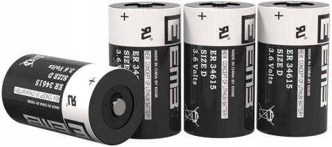 Bateria litowa D (R20) 4 szt. Bateria litowa D (R20) 4 szt.
