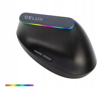 Bezprzewodowa Ergonomiczna Mysz Pionowa RGB 1600 DPI USB 2.4G M618C