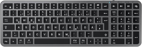 Bezprzewodowa Klawiatura Bluetooth Multi-Device Easy-Switch QWERTZ USB-C