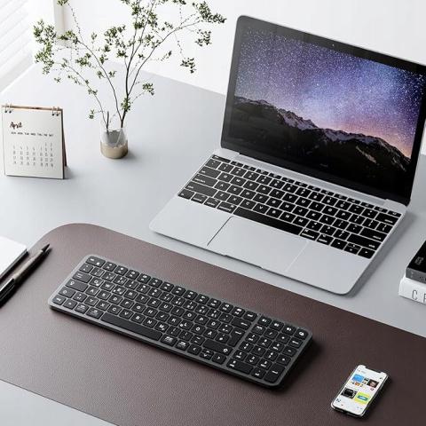 Bezprzewodowa Klawiatura Bluetooth Multi-Device Easy-Switch QWERTZ USB-C